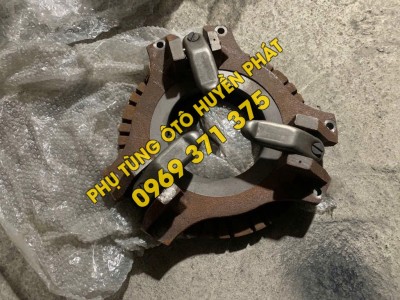 Bàn ép động cơ lai mooc chở xi măng rời