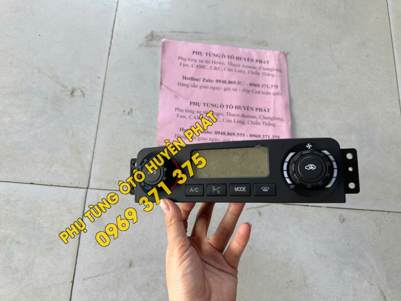 100811200005 cong tăc dieu khien dieu hoa xe C&C