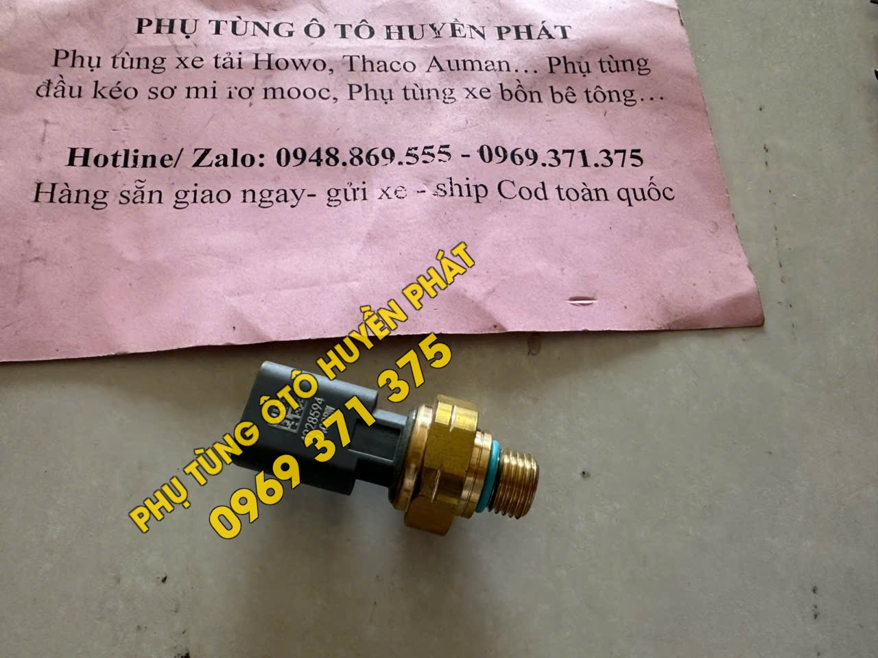4928594 Cảm biến lưu lượng gió Thaco Auman C160