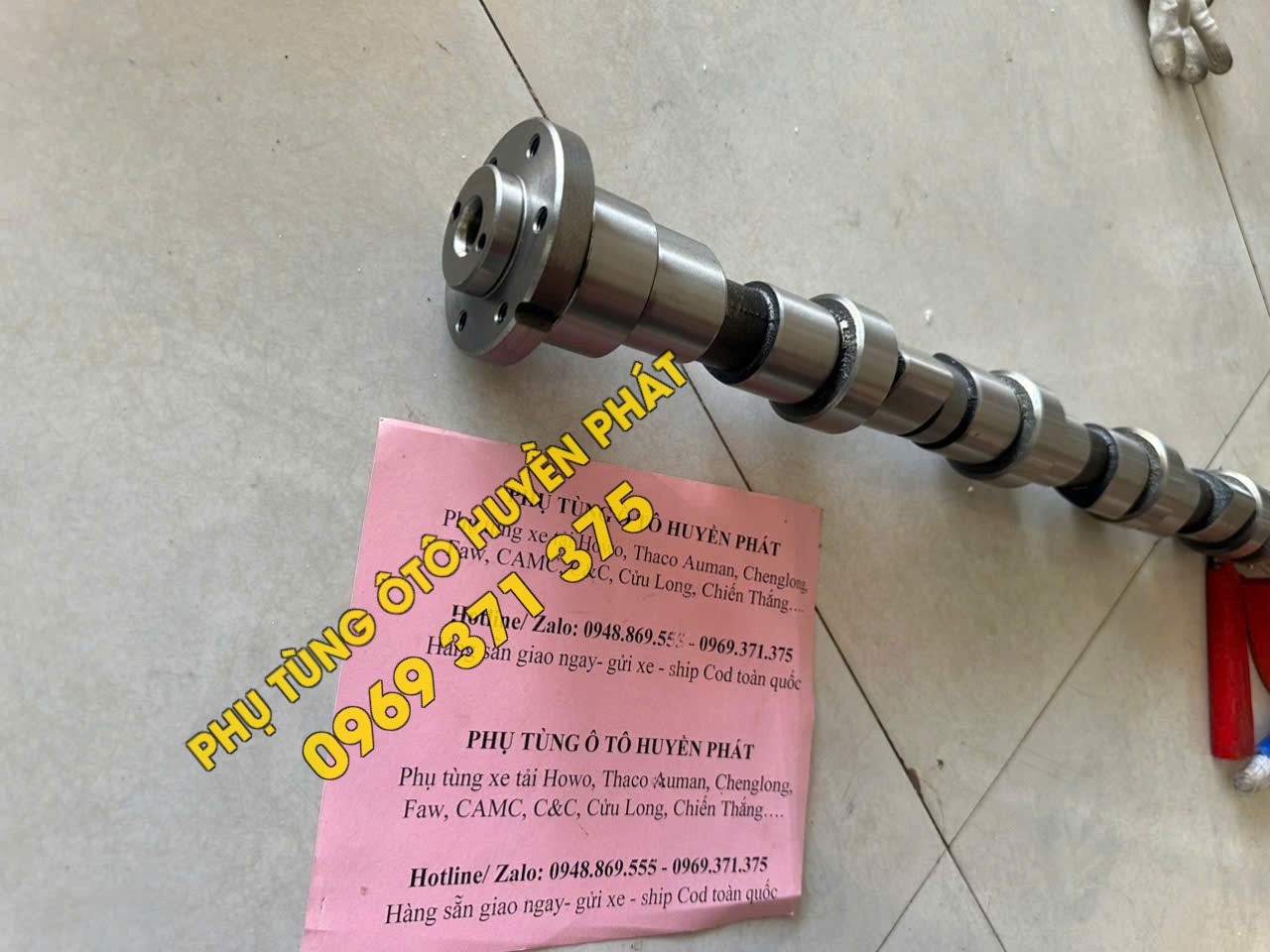 5259582-4988630 trục cam máy Cummins ISF3.8