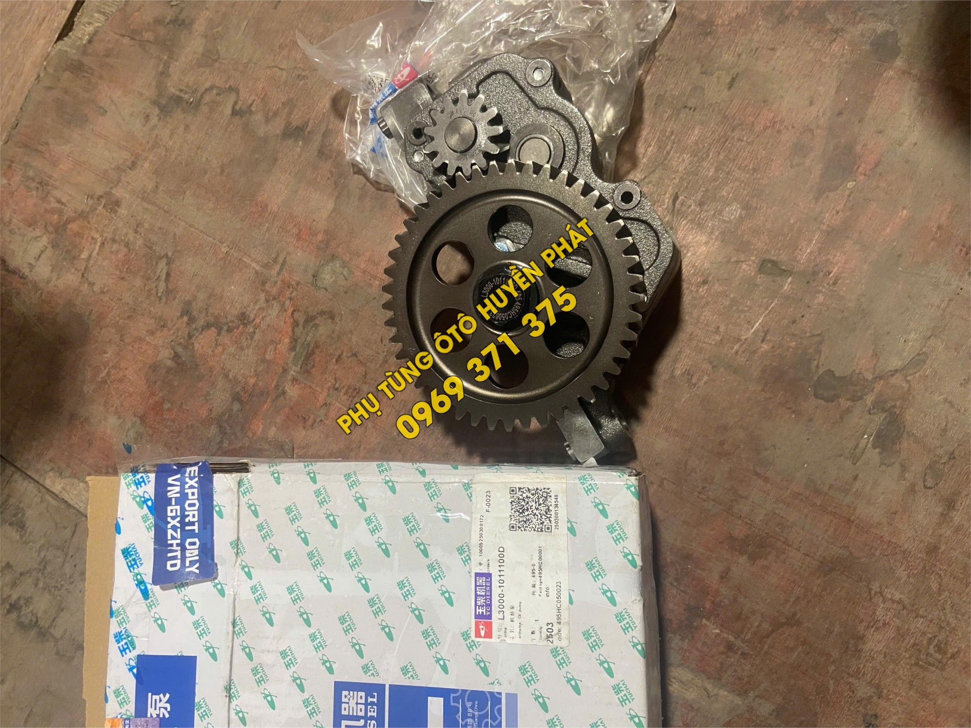 bom nhot YC6L chenglong L3000 1011100D phu tung xe chenglong