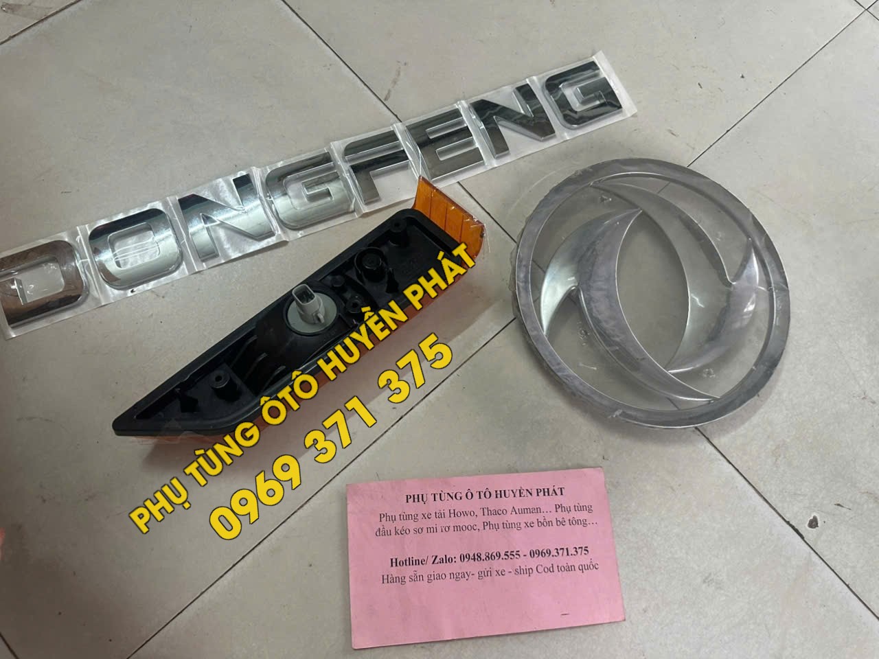 den canh cua dongfeng tem chu logo dongfeng KL phu tung xe dongfeng KL (1)