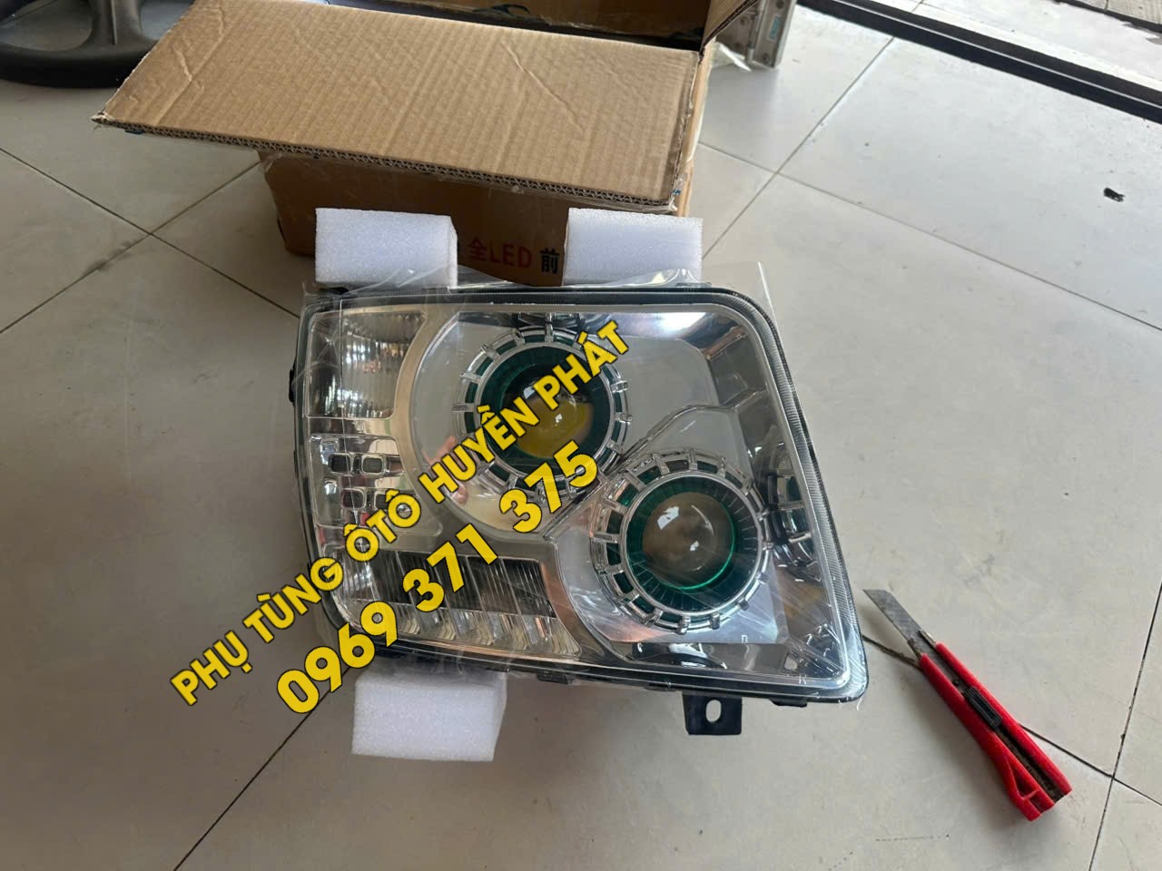 Đèn pha Full led Thaco Auman C160 E3