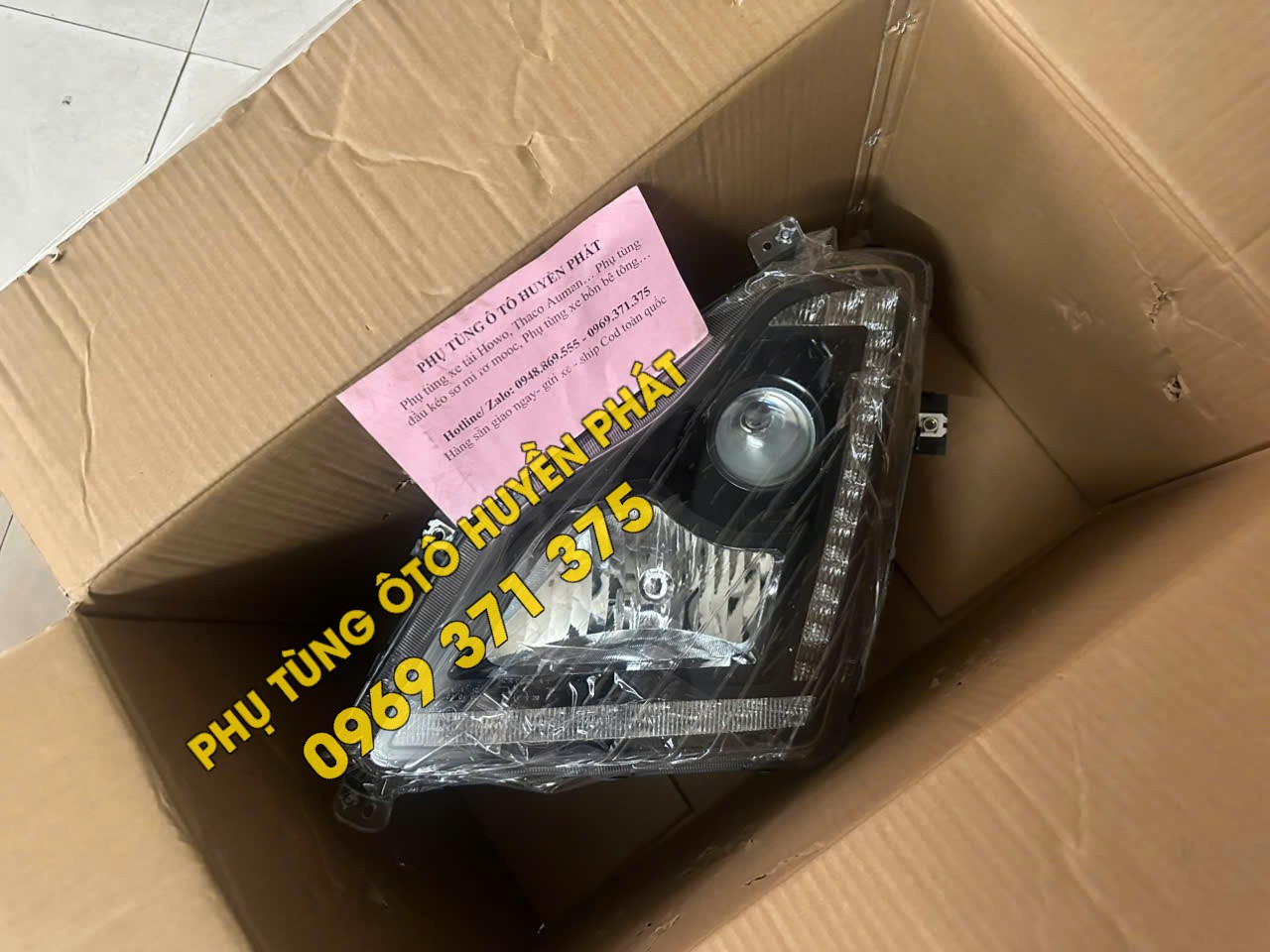 Đèn pha xe Dongfeng KL