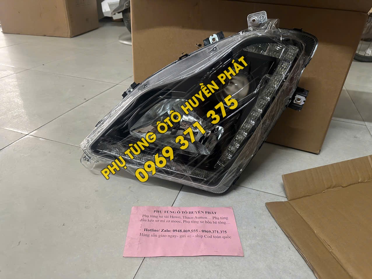 Đèn pha xe Dongfeng KL