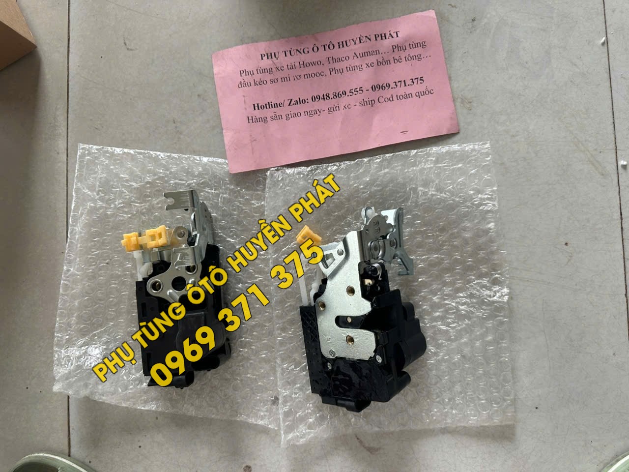 Khóa cửa điện Thaco Auman FV400