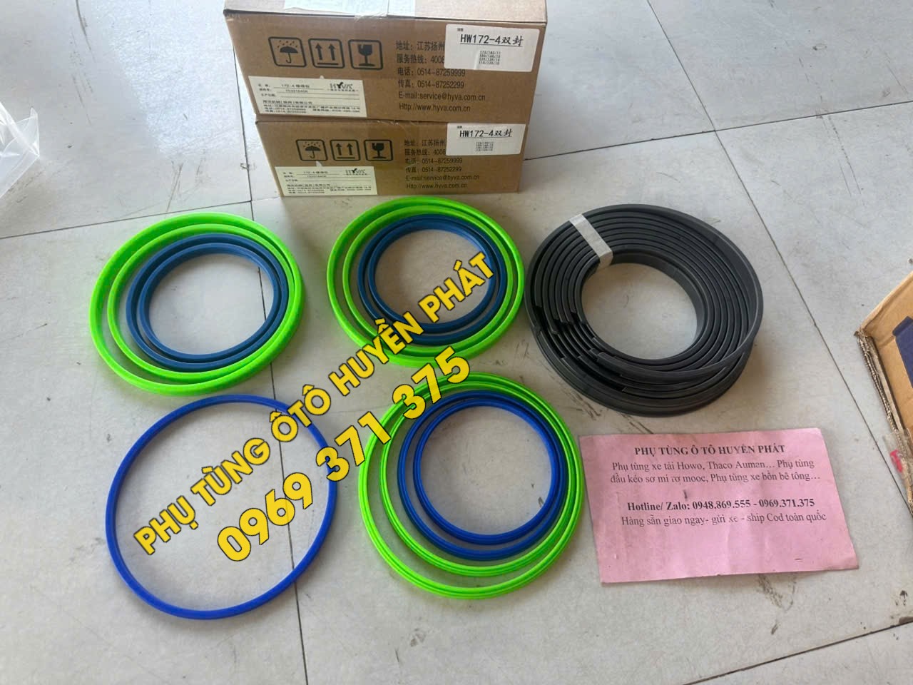 Phớt tháp ben 172-4 Hyva