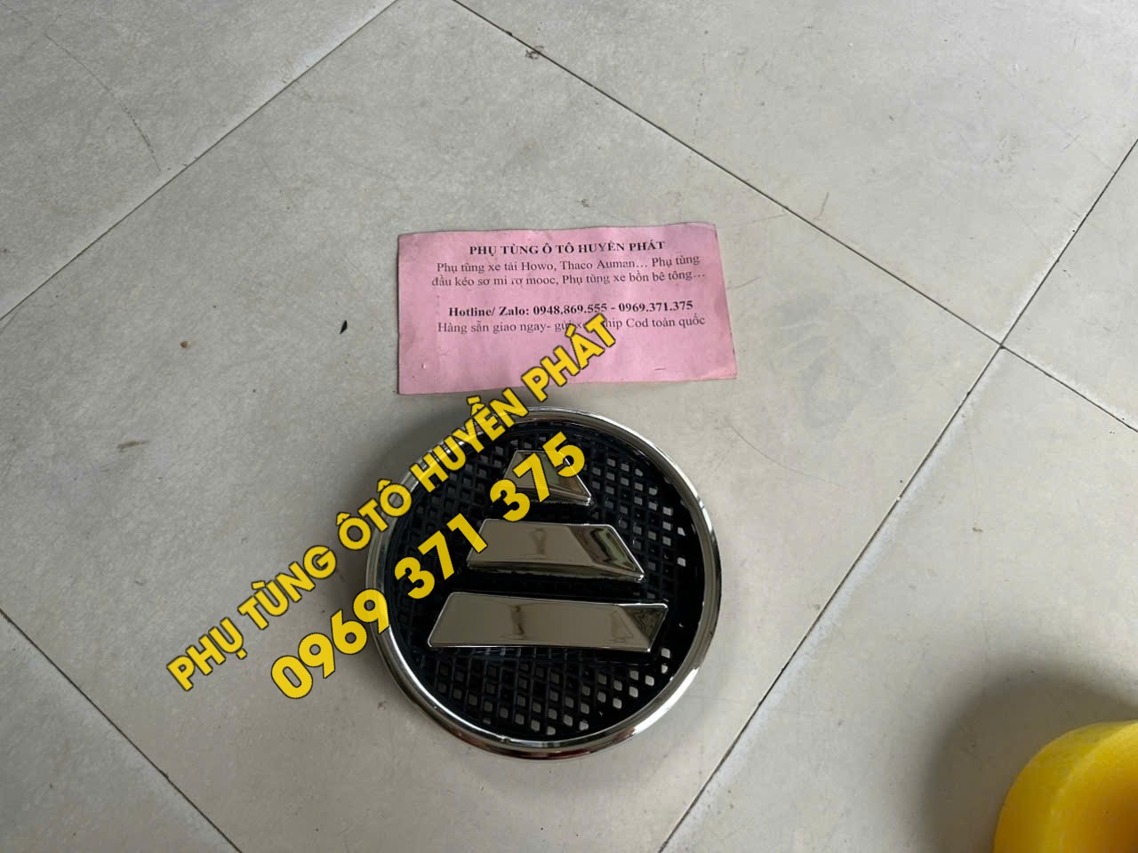 Tem logo mặt nạ Thaco Ollin 120