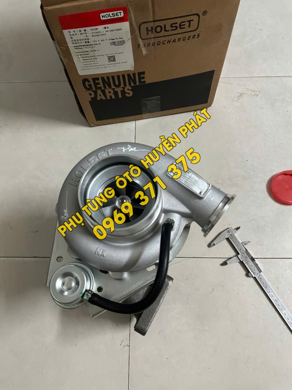 Tubo tăng áp Howo A7 420 HX55 VG1246110020