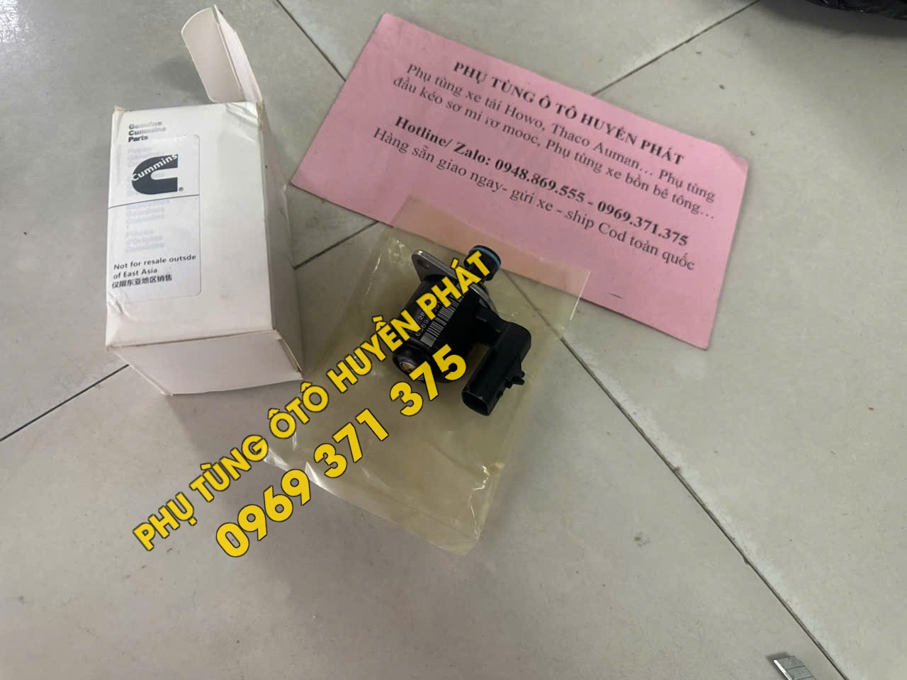 Van SCV máy Cummins ISGE xe Thaco Auman FV400 2872550 0043845